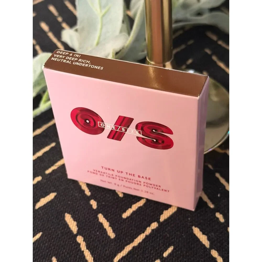 ONE/SIZE Turn Up The Base Powder Foundation Deep 6 NIB Soft Matte